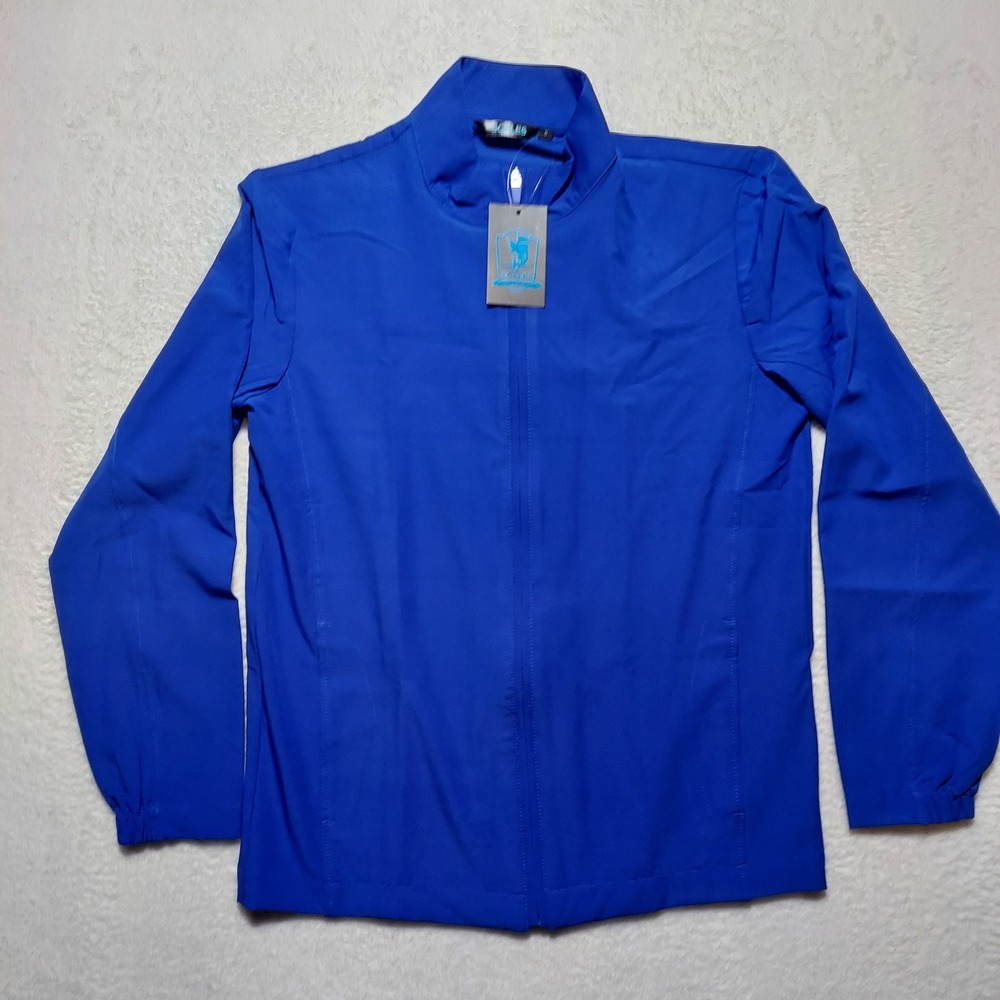 Scales Full-Zip Jacket Mens Size S Royal Blue New Performance Fishing 00329-101